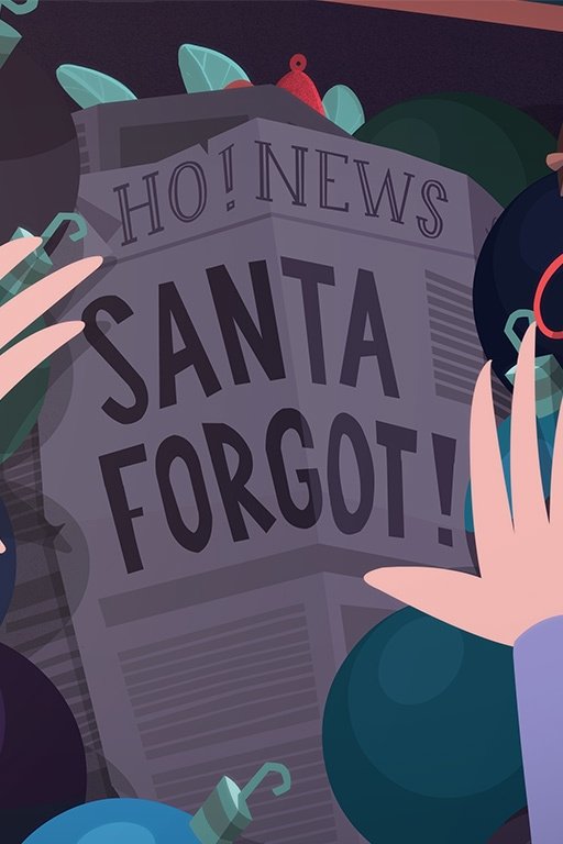 Постер Santa Forgot